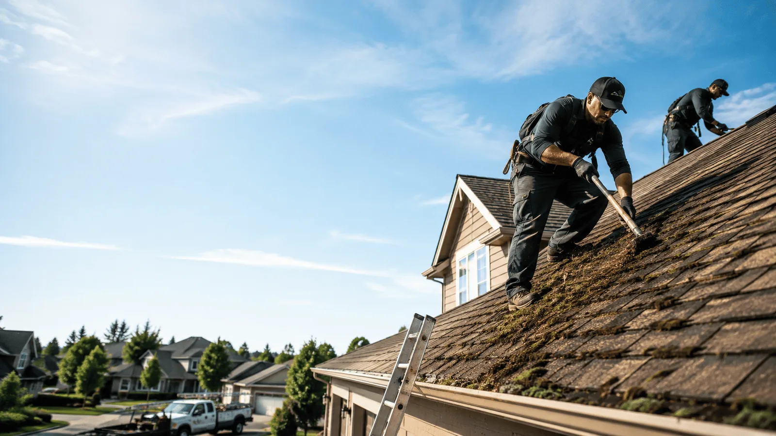 Roof Moss Removal in Sedan, KS near me